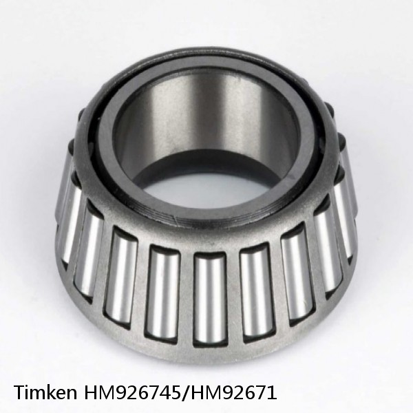 HM926745/HM92671 Timken Thrust Tapered Roller Bearings