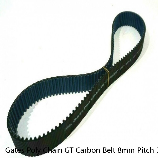 Gates Poly Chain GT Carbon Belt 8mm Pitch 36mm Wide 86" L 8MGT-2200-36   #1 small image