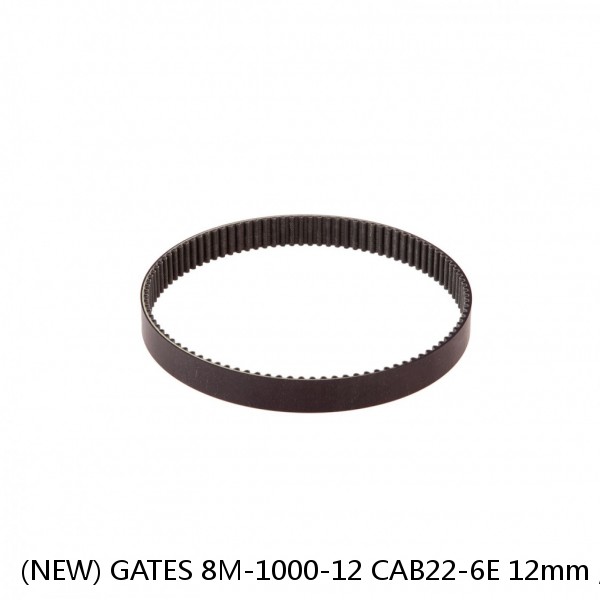 (NEW) GATES 8M-1000-12 CAB22-6E 12mm , 8mm , 125 Poly Chain GT Polychain Belt #1 small image