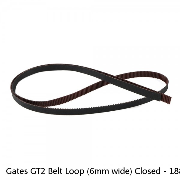 Gates GT2 Belt Loop (6mm wide) Closed - 188mm - 188-2GT-6RF #1 small image