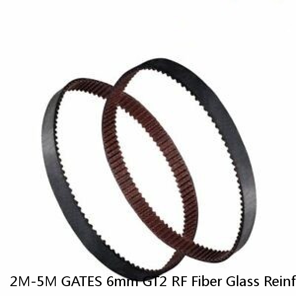 2M-5M GATES 6mm GT2 RF Fiber Glass Reinforced Rubber Timing Belt For 3D Printer #1 small image