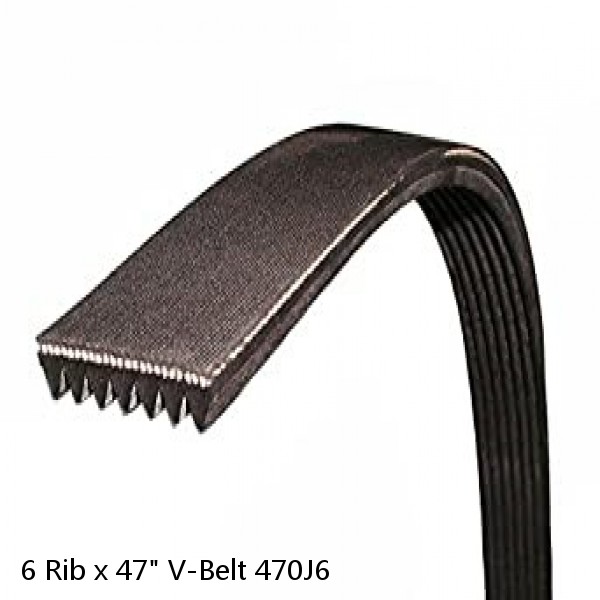 6 Rib x 47" V-Belt 470J6 #1 small image