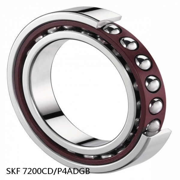 7200CD/P4ADGB SKF Super Precision,Super Precision Bearings,Super Precision Angular Contact,7200 Series,15 Degree Contact Angle #1 image