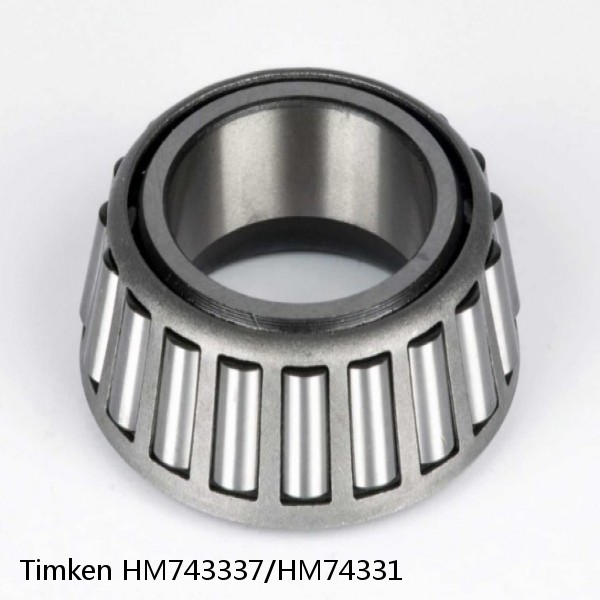 HM743337/HM74331 Timken Thrust Tapered Roller Bearings #1 image