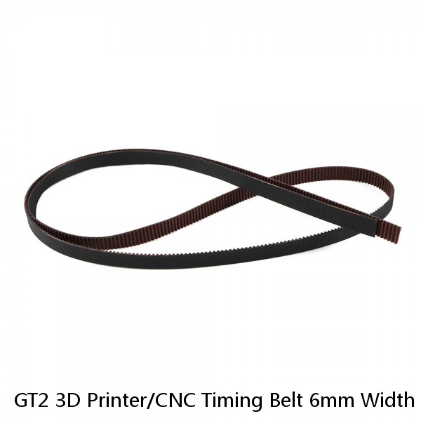 GT2 3D Printer/CNC Timing Belt 6mm Width Fiberglass Reinforced - Various Lengths #1 image