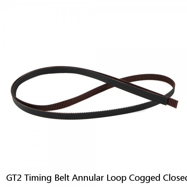 GT2 Timing Belt Annular Loop Cogged Closed Rubber 6mm Width 2mm Pitch 494-2GT #1 image