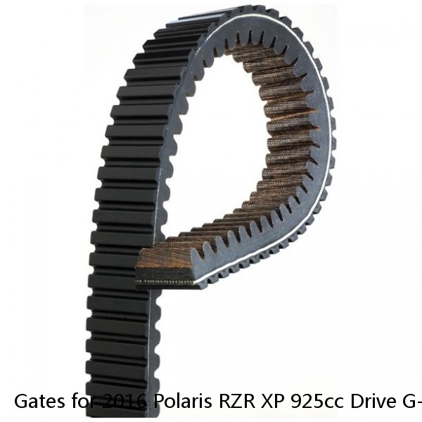 Gates for 2016 Polaris RZR XP 925cc Drive G-Force RedLine CVT Belt 47R4266 #1 image