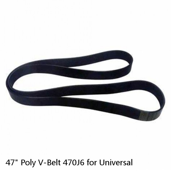 47" Poly V-Belt 470J6 for Universal #1 image